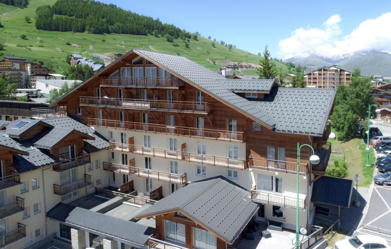 Residence Odalys L'Ours Blanc Les Deux Alpes Exterior photo